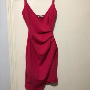 Sexy pink bodycon dress